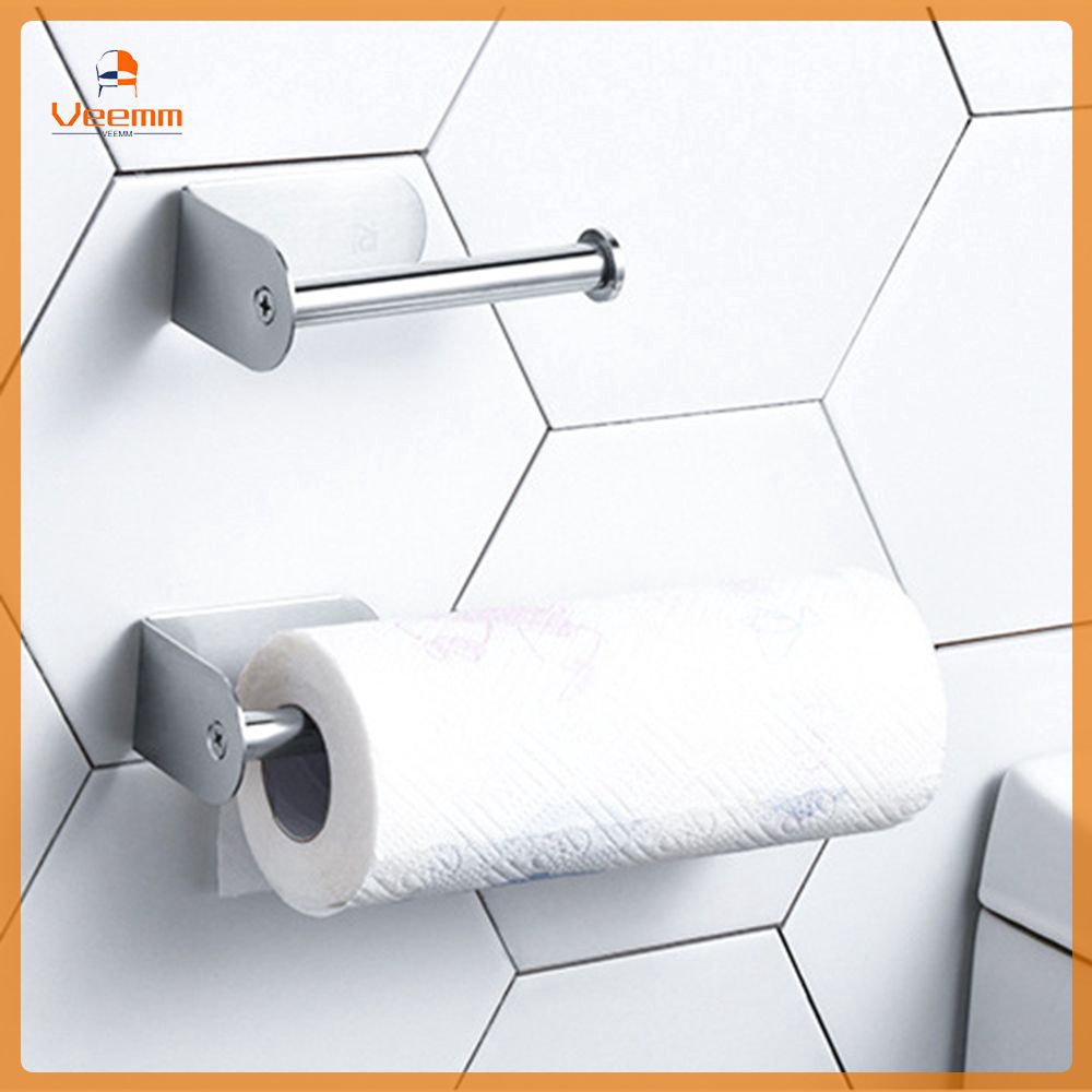 Delivery】 Cling 【Fast Hanging Kitchen Rack Cupboard Towel Paper Storage