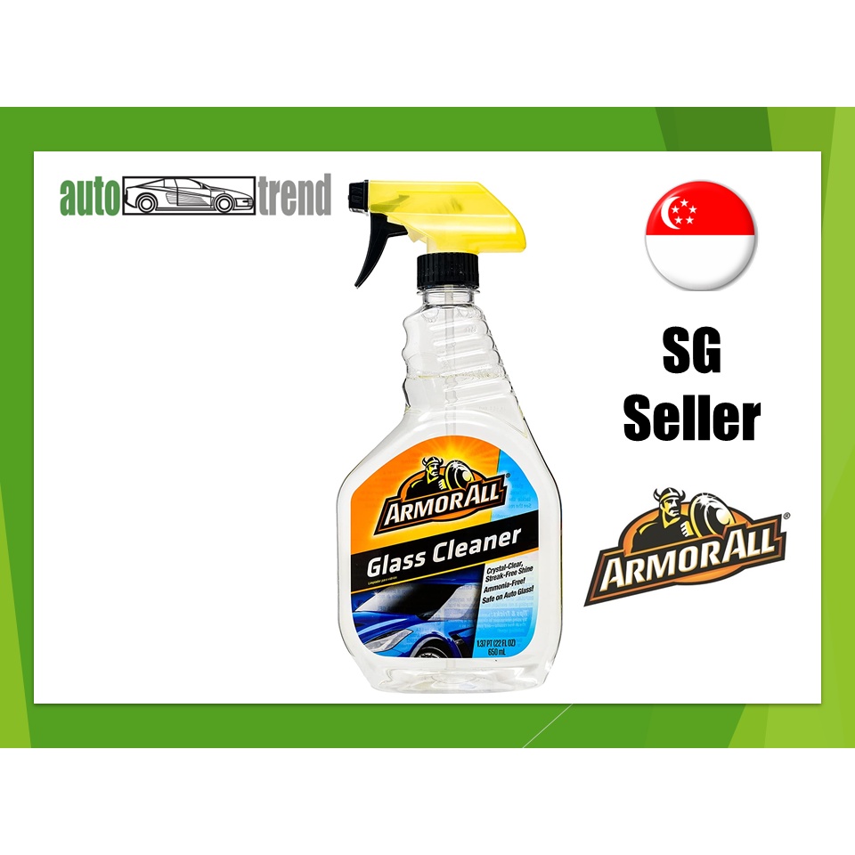 ARMOR ALL Glass Cleaner (650ml) Shopee Singapore