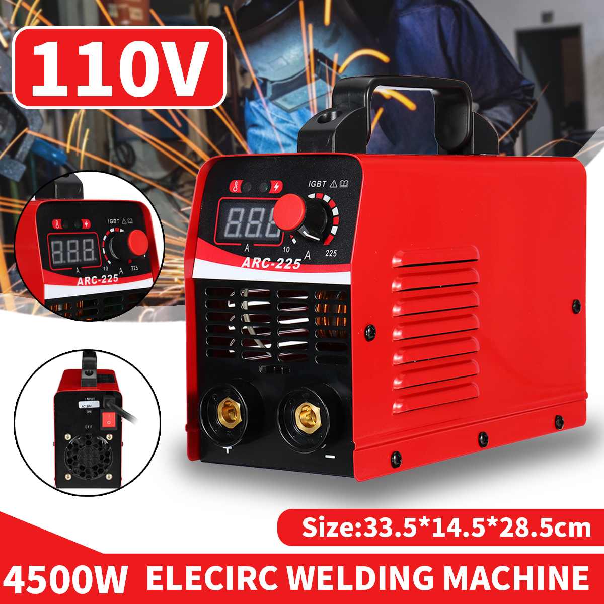 110v Inverter Arc Electric Welding Machine Diy Welder For Welding Electric Working Digital Display Multi Trigger Househo Shopee Singapore