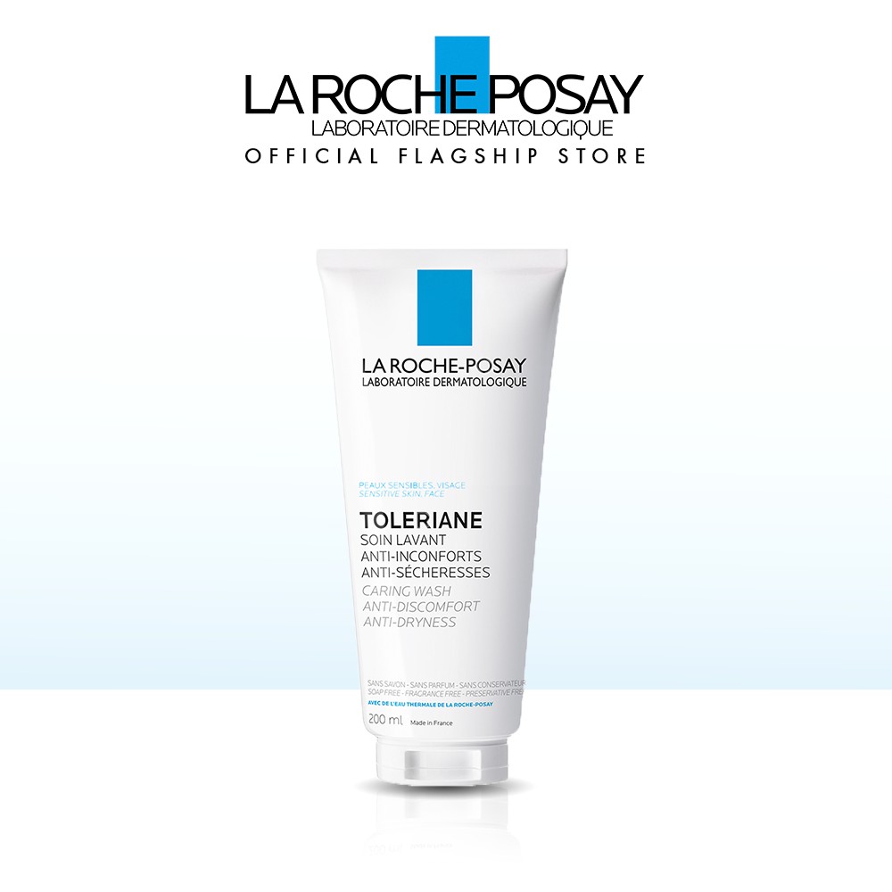 La RochePosay Toleriane Caring Wash 200ml No Fragrance Face Wash