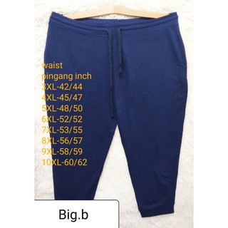 Image of Men Plus size 3XL-10XL Big and Tall Jogger Pants New jogger for unisex Big.b