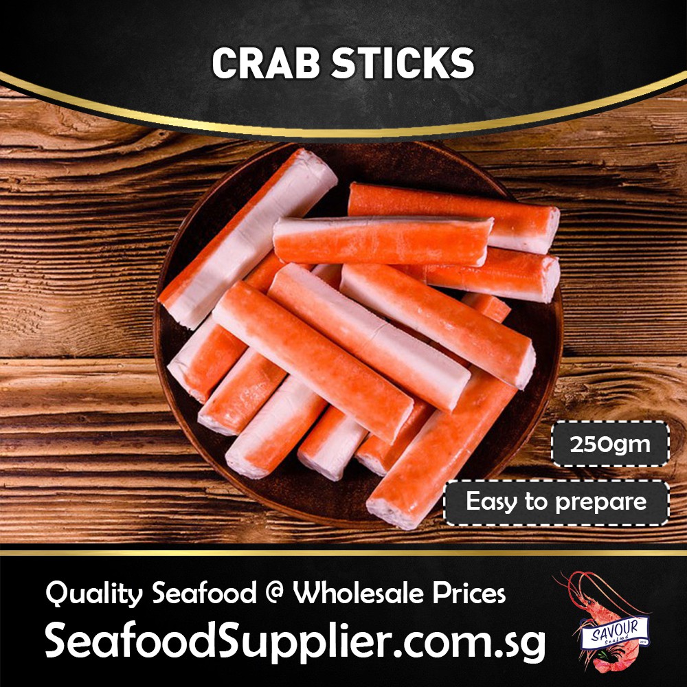 Crab Sticks (250gm) (Savour Seafood) Shopee Singapore