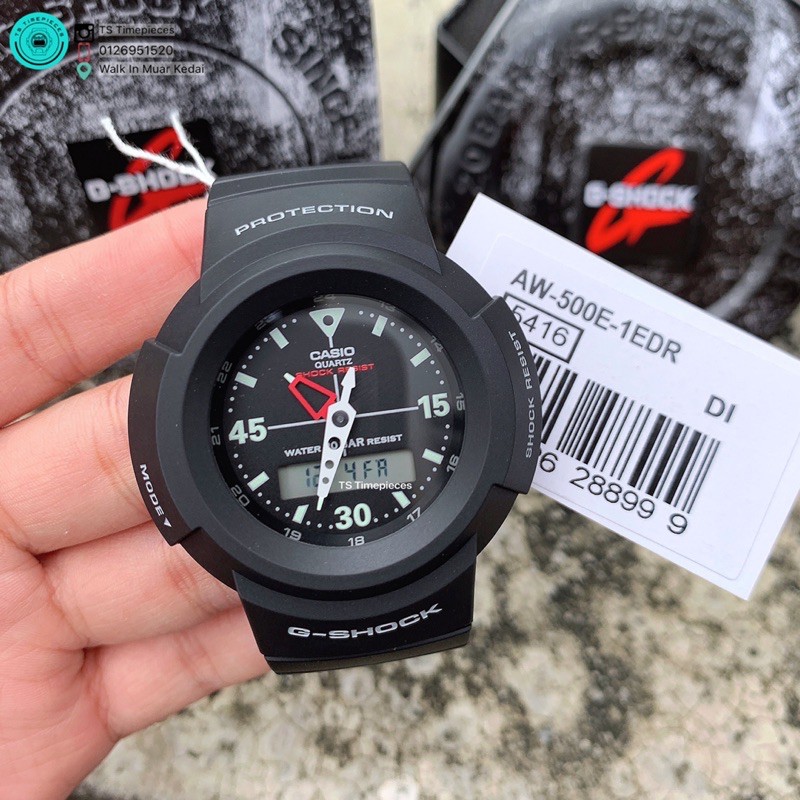 New G Shock Aw 500e 1e Aw 500e 1 Aw 500 Shopee Singapore