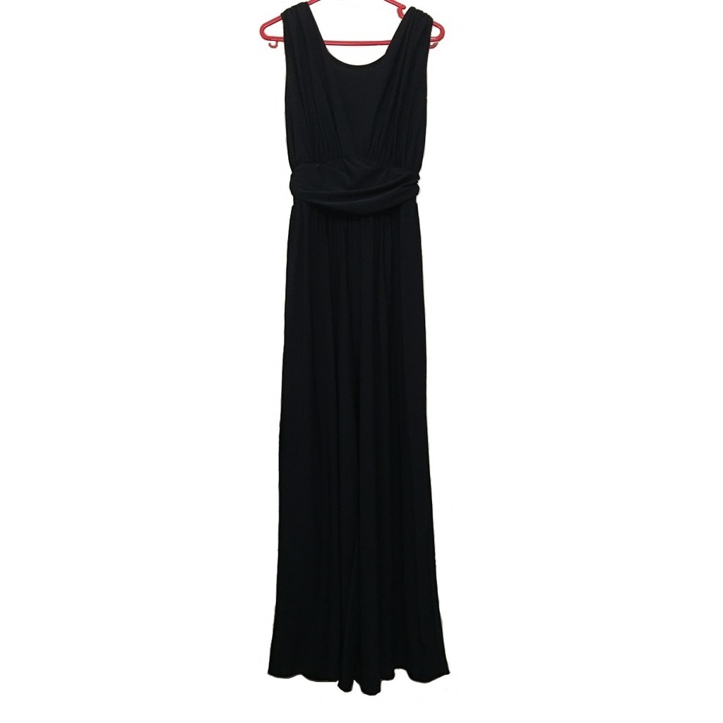 black dress jumpsuit
