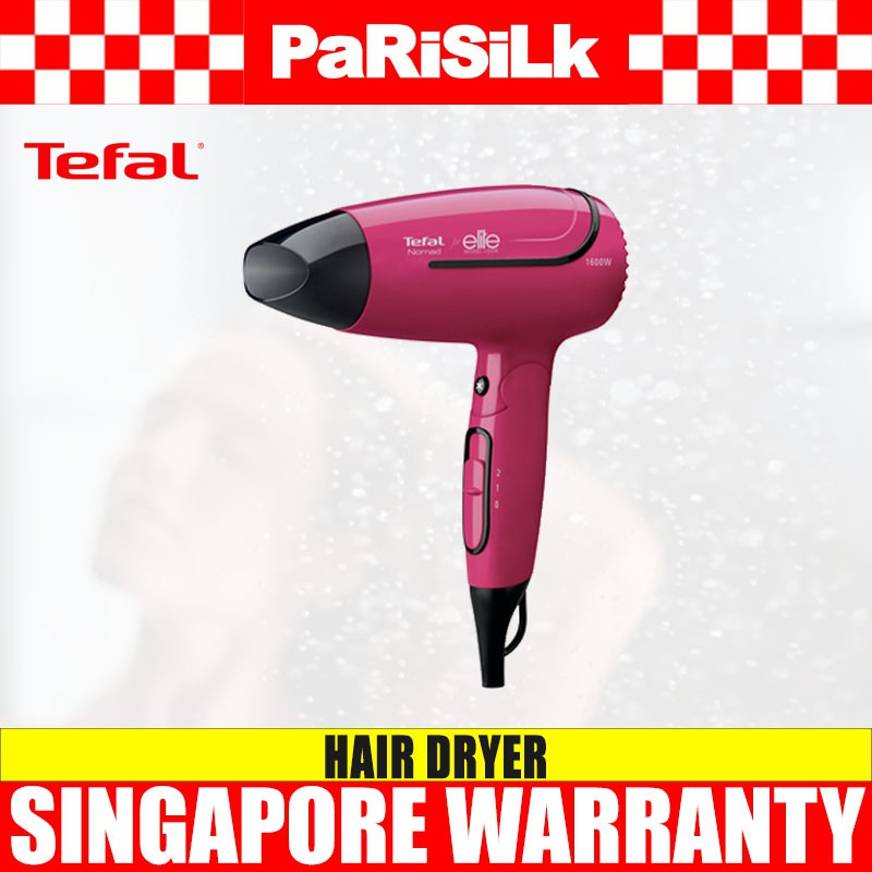 Tefal HV3302 Nomad 2 Hair Dryer Shopee Singapore