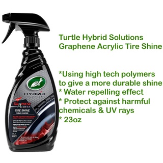Turtle Hybrid Solutions Graphene Acrylic Tire Shine Spray Coating 23oz