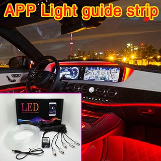 9 Led Rgb Color Changing Car Interior Decorative Light