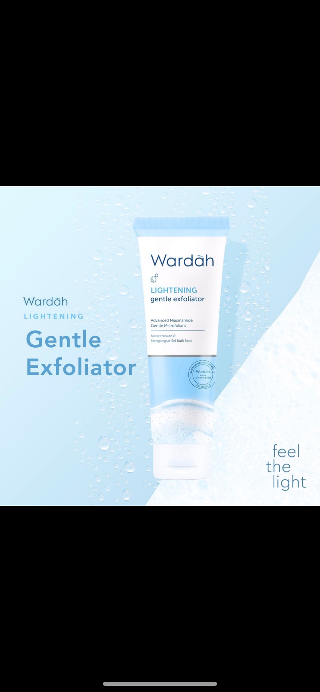 lightening gentle exfoliator
