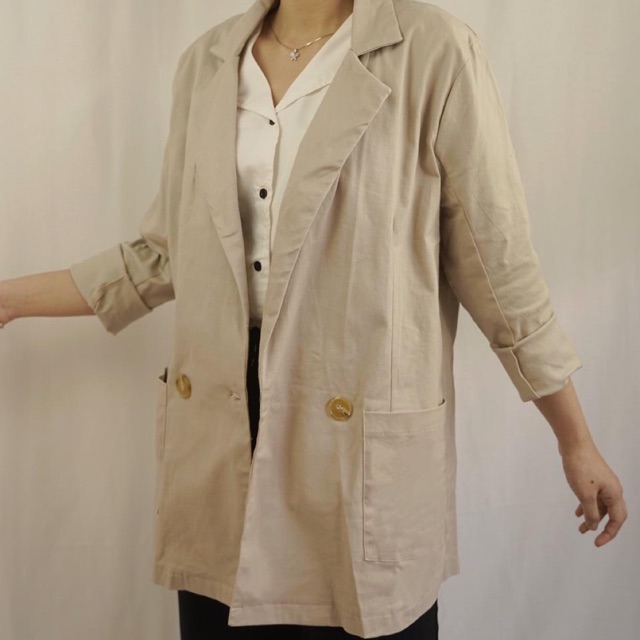 Oversized Blazer Shopee Singapore