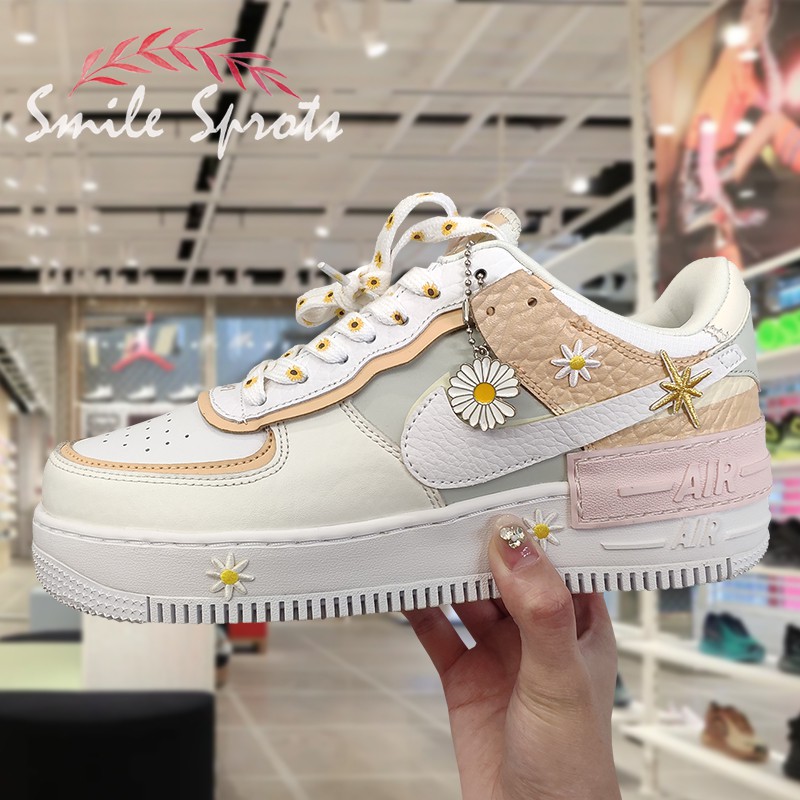 nike air force 1 womens cream
