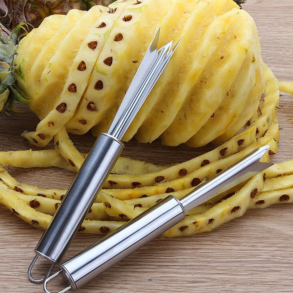 Out Fruit Eye Remover Kitchen Corer Peeler Tools Slicer Clip Pineapple Cutter