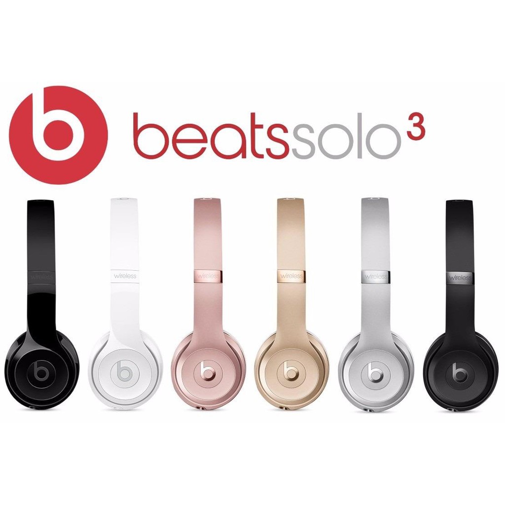 beats solo 3 wireless bluetooth headphones