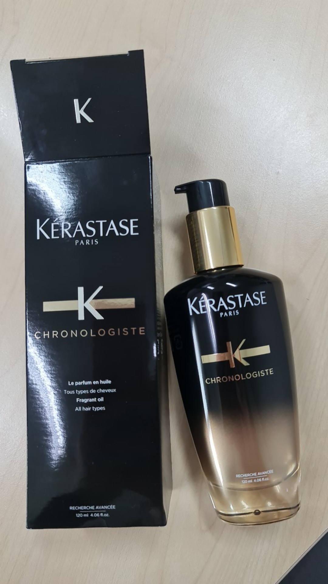 Kerastase Paris Chronologiste Fragrant Oil 100ml Beauty Language Shopee Singapore