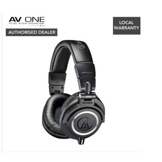 Audio Technica ATHM50x Professional Monitor Headphones AV One