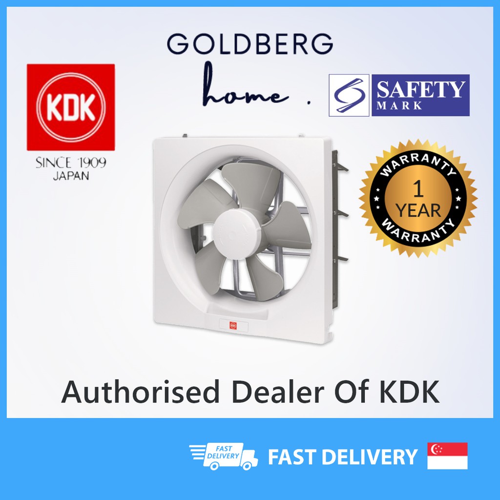 KDK 20 25 AUH Exhaust Fan Wall Mount Ventilating Fan Goldberg Home