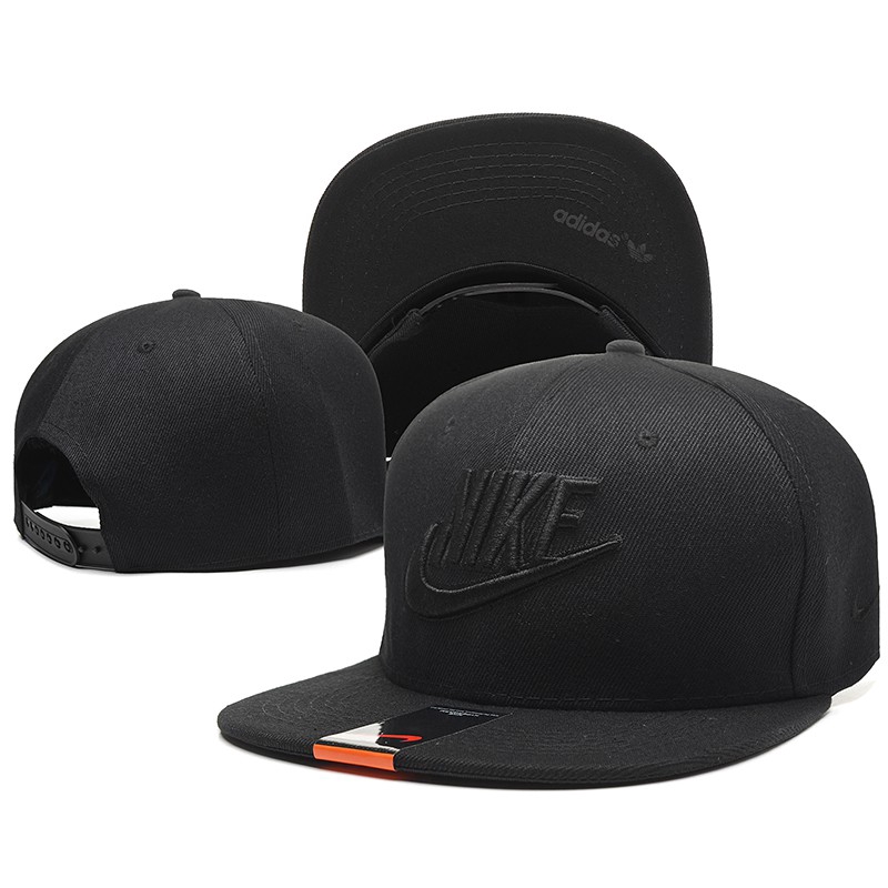 plain black nike hat