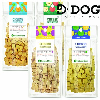 【 NATURAL CORE 】 큐브 80g Cube treats for dog Human Grade Sweet Potato Carrot Pumpkin and Apple 4 flavors