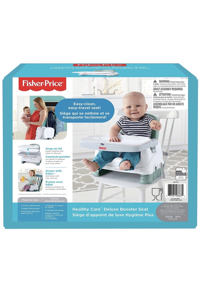 fisher price booster chair with tray