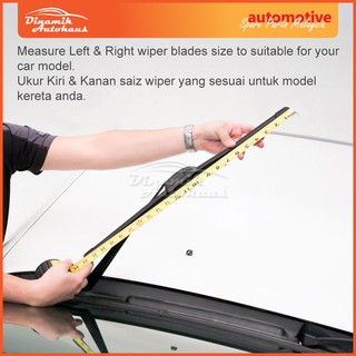 Bosch Advantage Car Windshield Wiper Blade U-Hook Type (1 