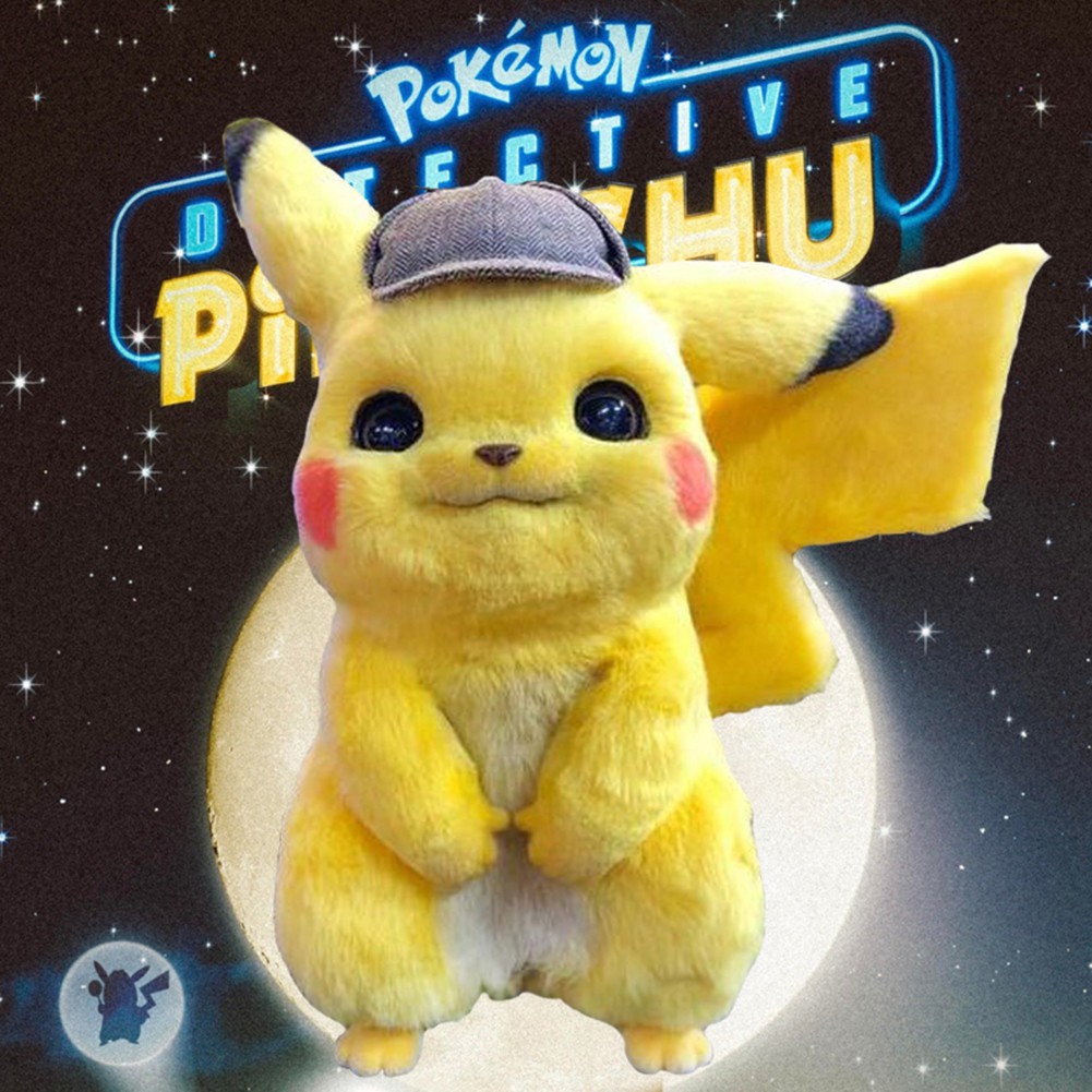 pikachu detective teddy