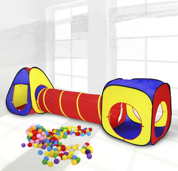 ball pool and tunnel