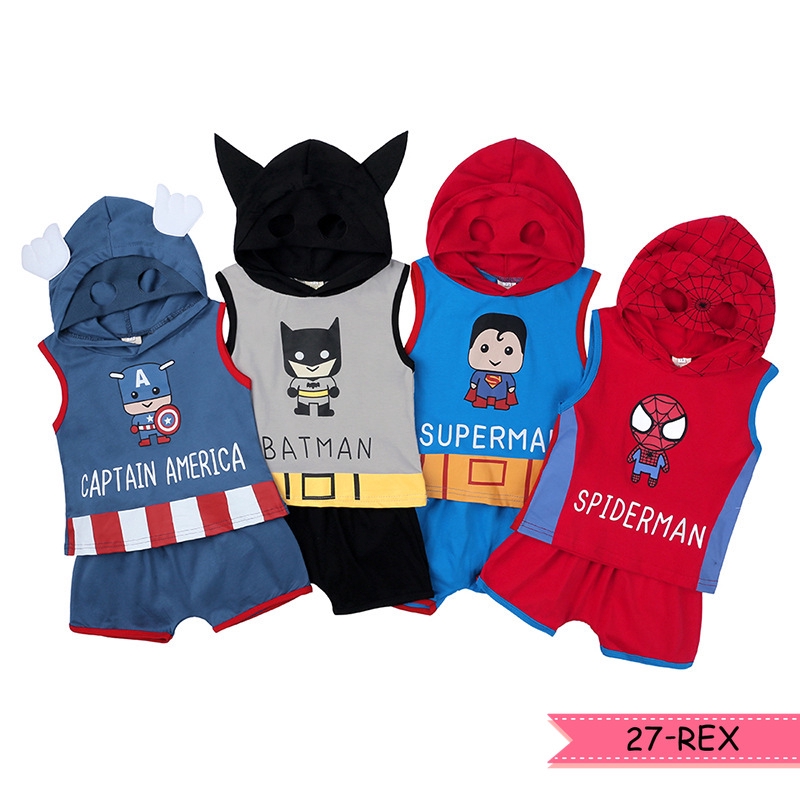 marvel sleeveless hoodie