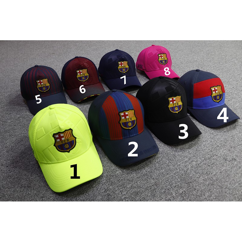 barcelona soccer hat