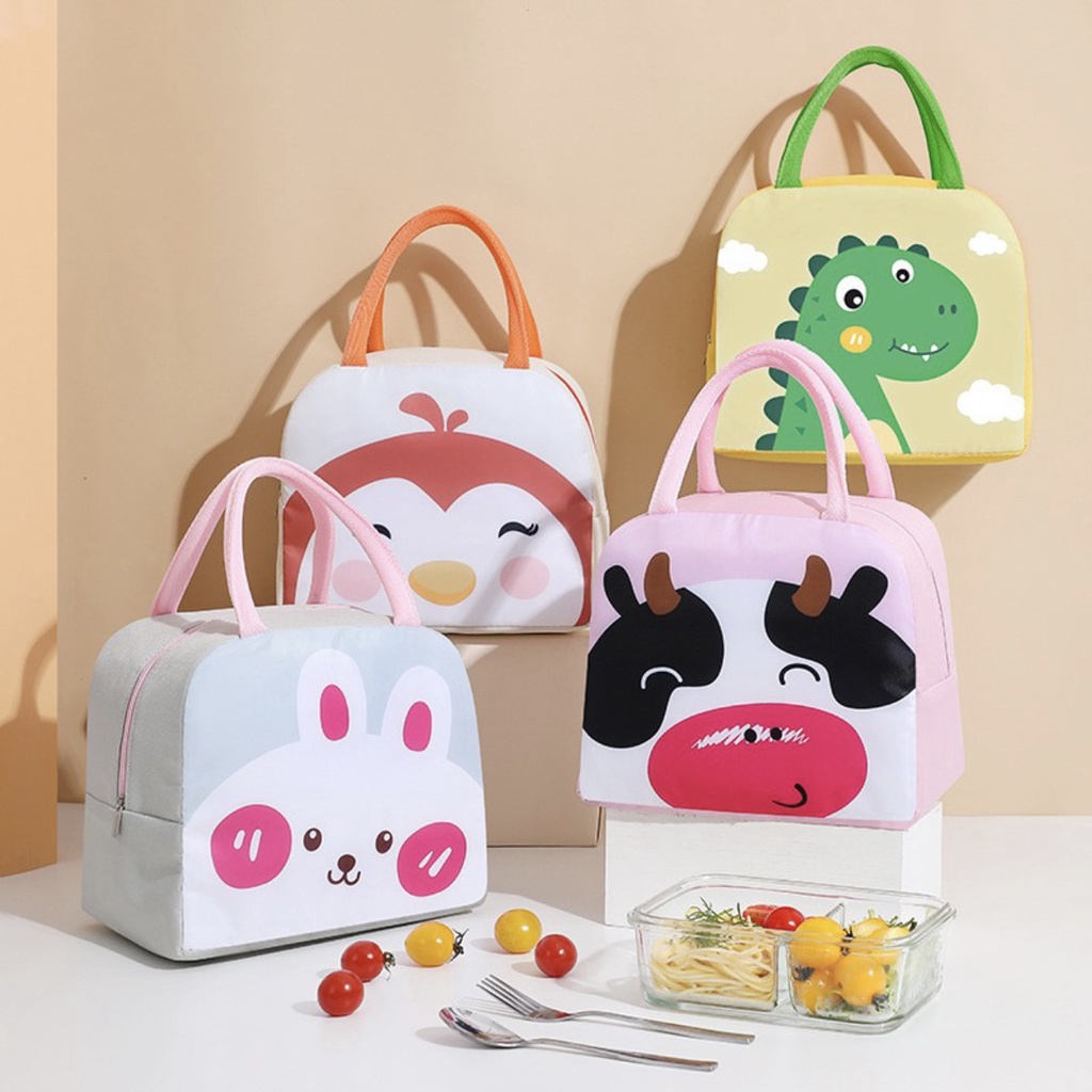 Kids Cute Animal Lunch Bag For Children School goodie gift | Shopee ...