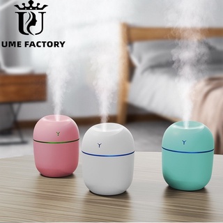 220ML Mini Portable Air Humidifer Ultrasonic Aroma Essential Oil Diffuser USB Mist Maker Aromatherapy Humidifier for Home Office