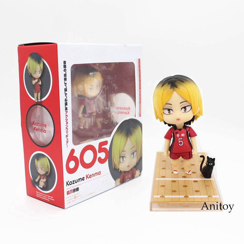 Haikyuu Action Figure Kozume Kenma Nendoroid 605 Untuk Koleksi Shopee Singapore - kenma roblox decal