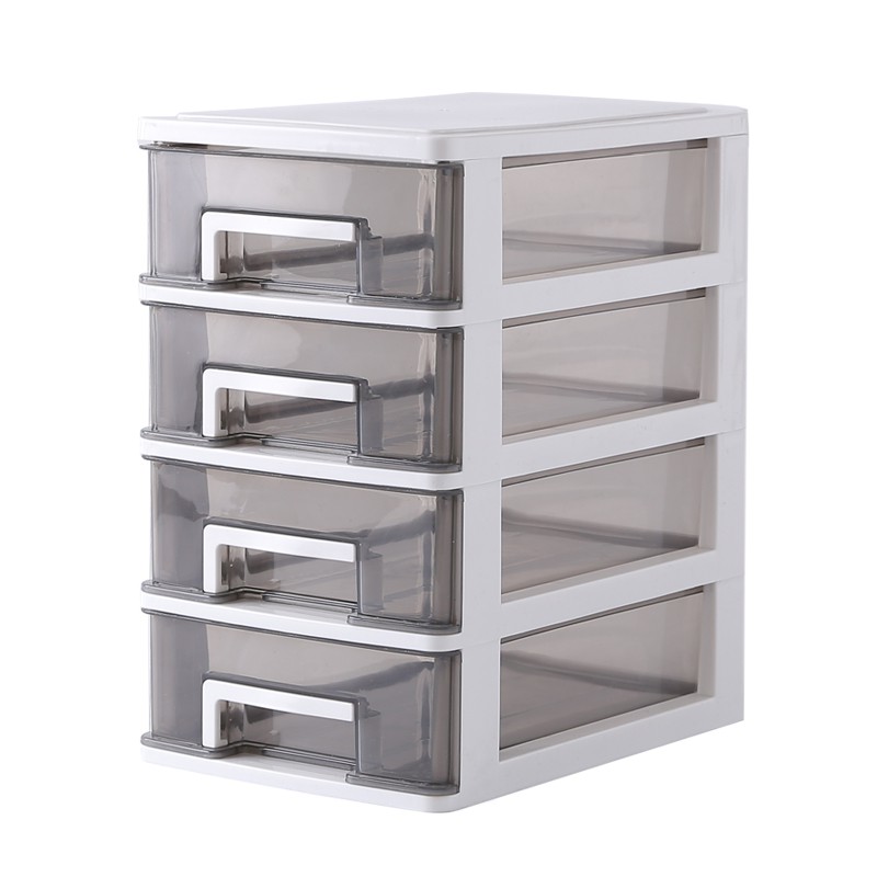 Transparent Desktop Storage Box Small Drawer Storage Cabinet