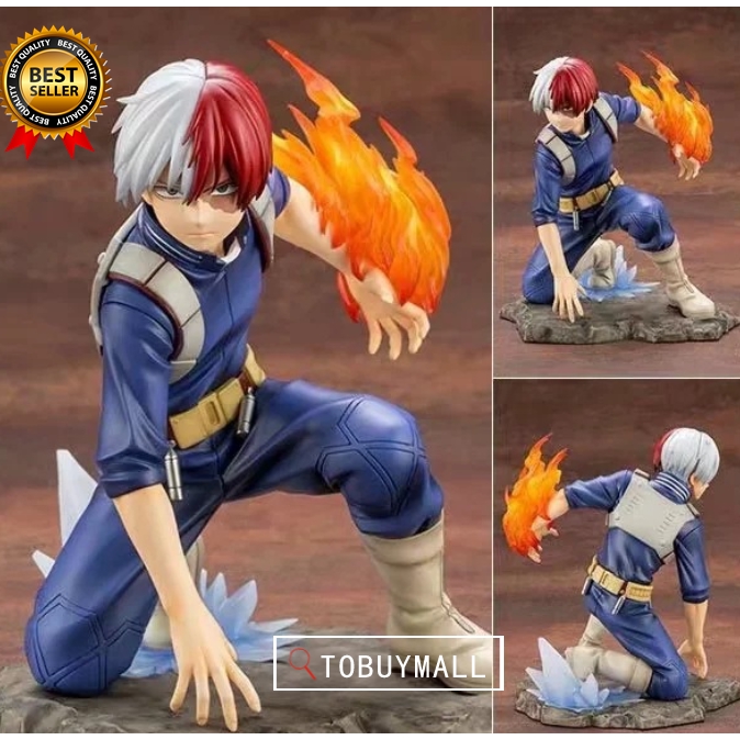 My Hero Academia Todoroki Shoto Action Figure Boku No Hero Academia Figure Shopee Singapore