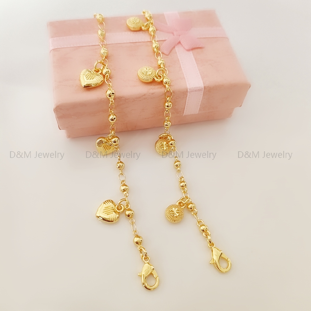 BUY 1 TAKE 1 bangkok gold bracelet for women 2pcs for couple