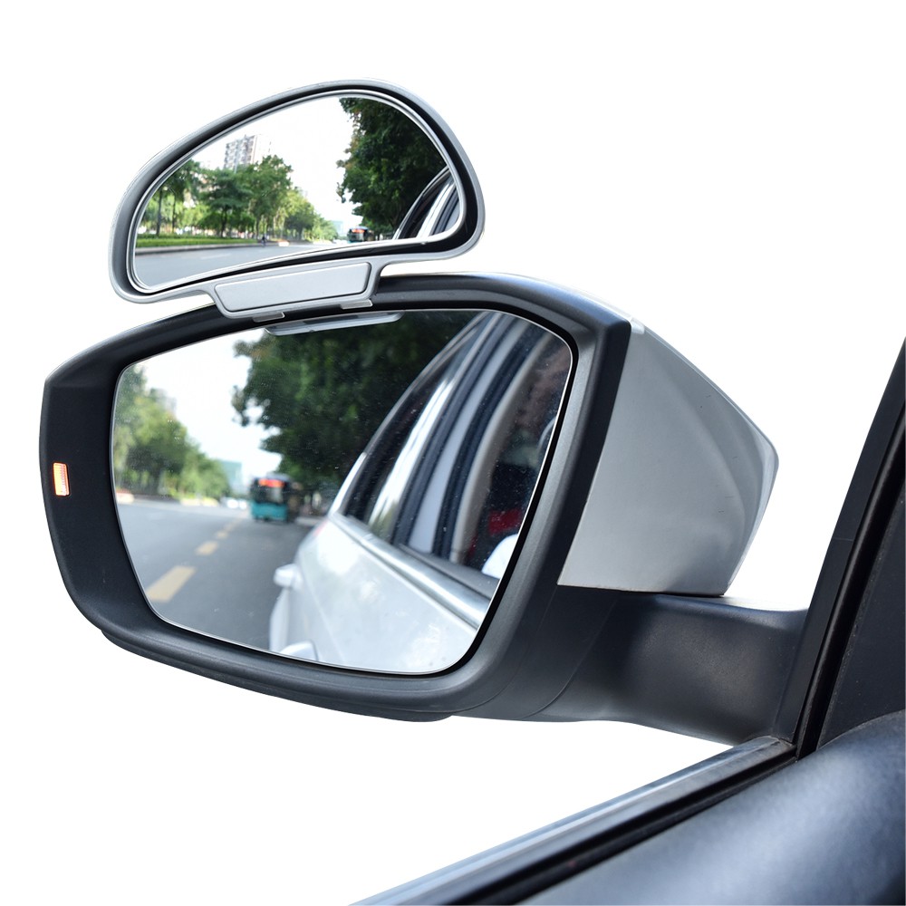 Car Rear View Mirrors Wide Angle Side Parking Auxiliary Mirror Car Blind Spot Mirror Shopee Singapore