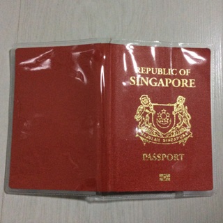 Transparent passport waterproof cover