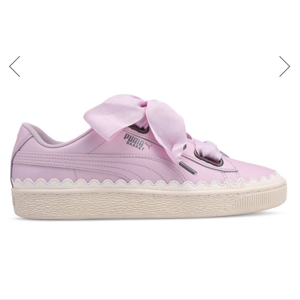 puma basket heart scallop
