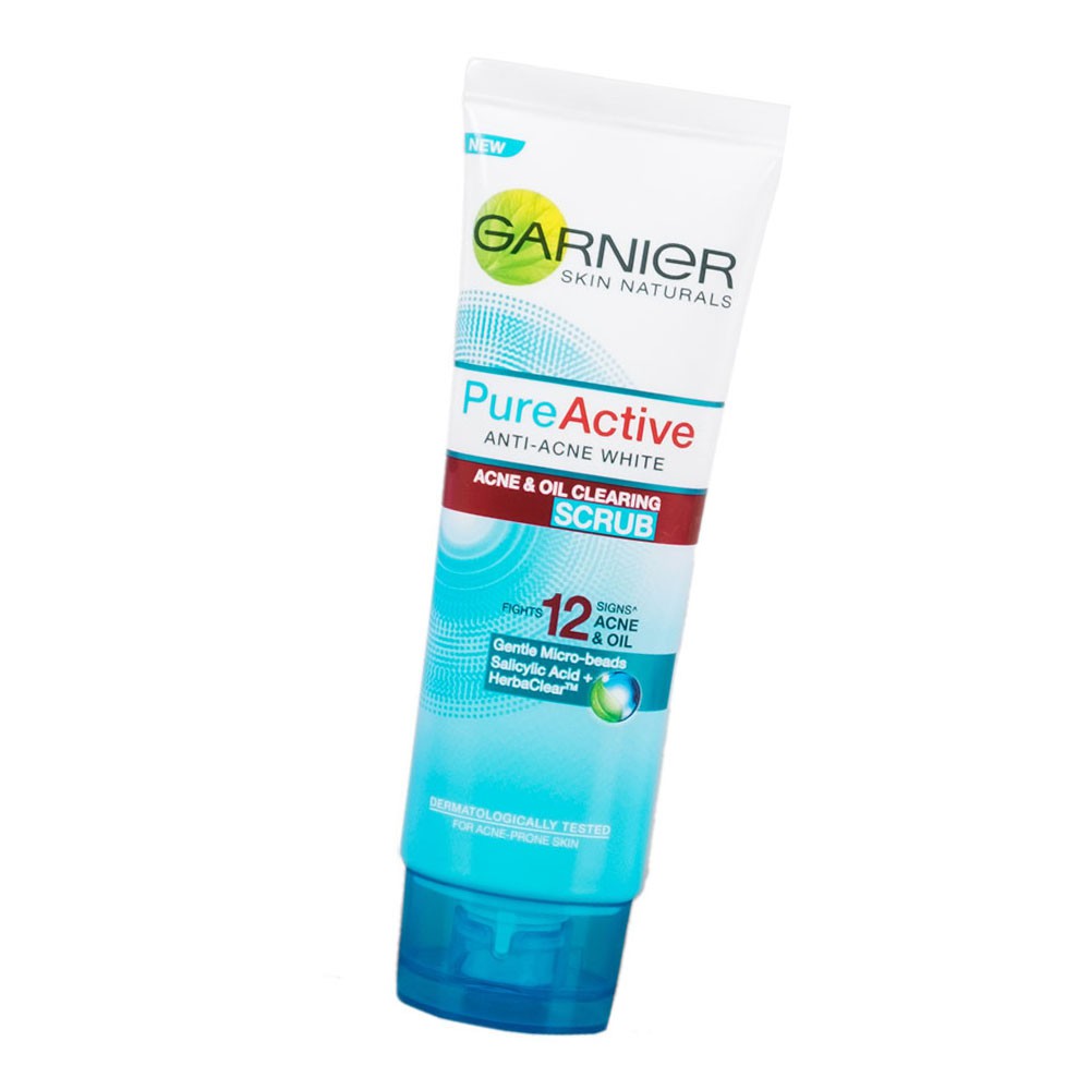 facial foam garnier pure active