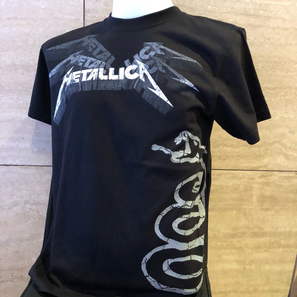 metallica black t shirt