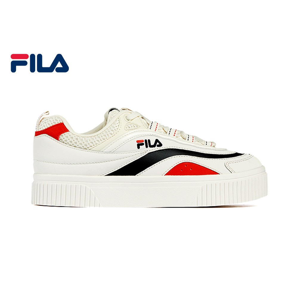 fila white platform sneakers