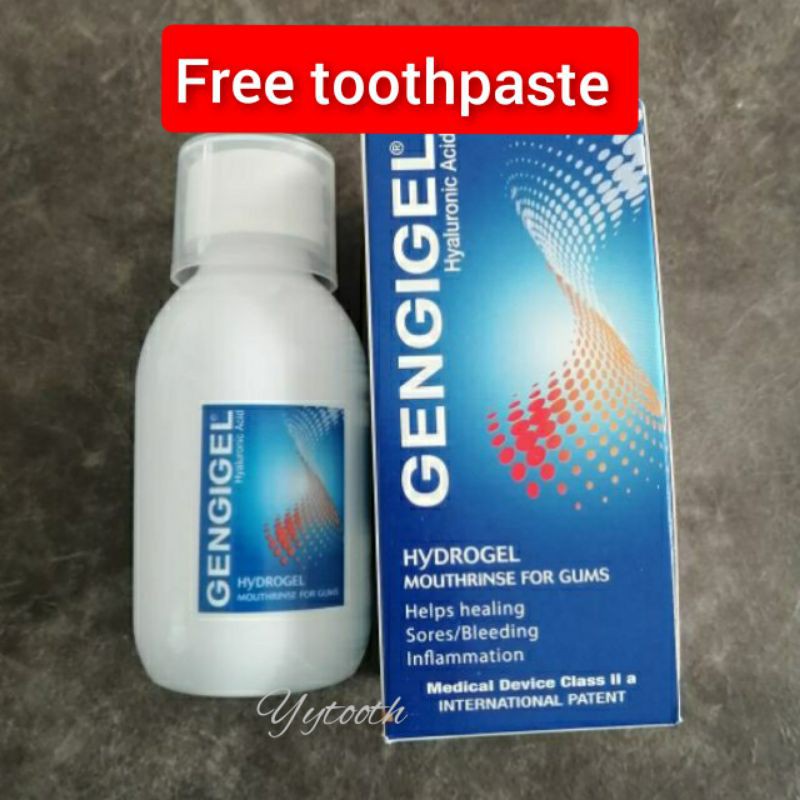 GENGIGEL Hydrogel Mouthrinse for Gums 150ml (exp 08/2023) Shopee