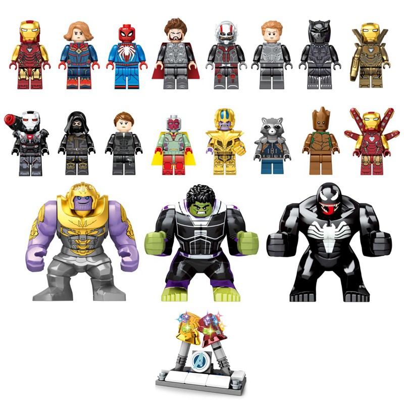 lego marvel endgame minifigures