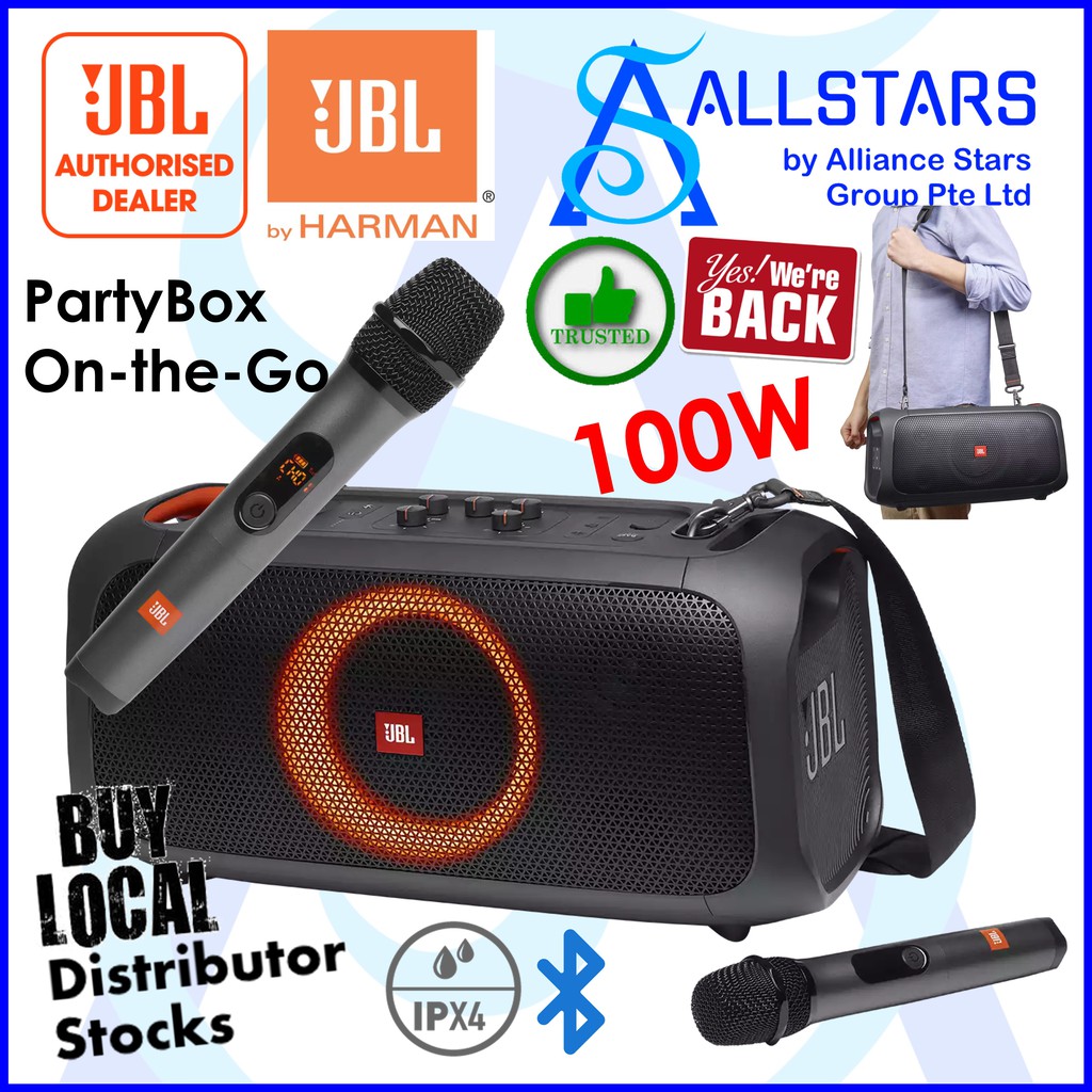 (Two JBL Wireless MIC included !)JBL PartyBox/PARTYBOXONTHEGO