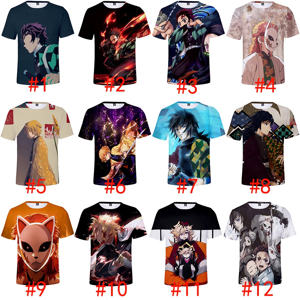 Fashion Men Boys Kid Adult Anime Demon Slayer Kimetsu No Yaiba 3d - demon slayer uniform roblox template