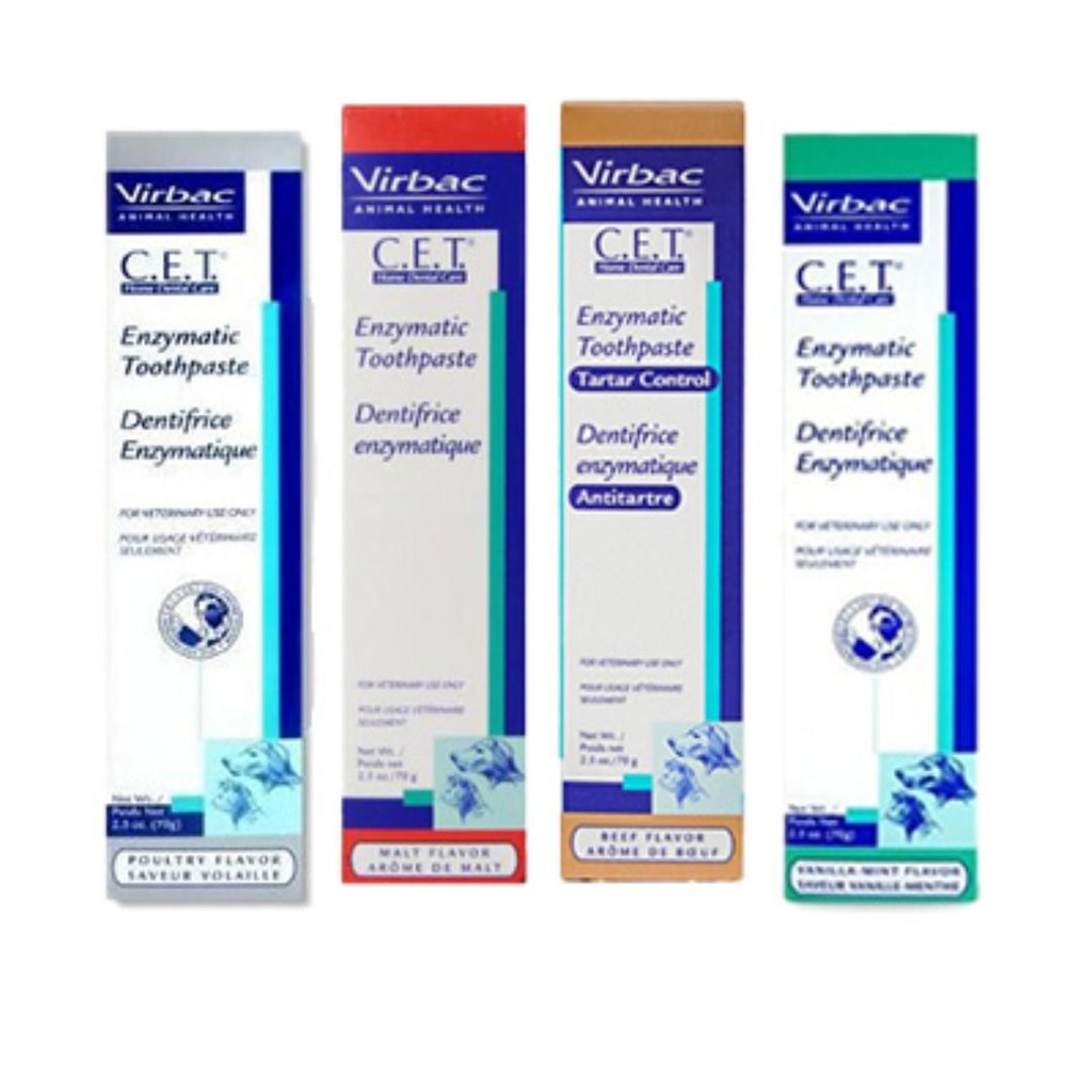 Virbac C.E.T. Enzymatic Toothpaste 70G Shopee Singapore