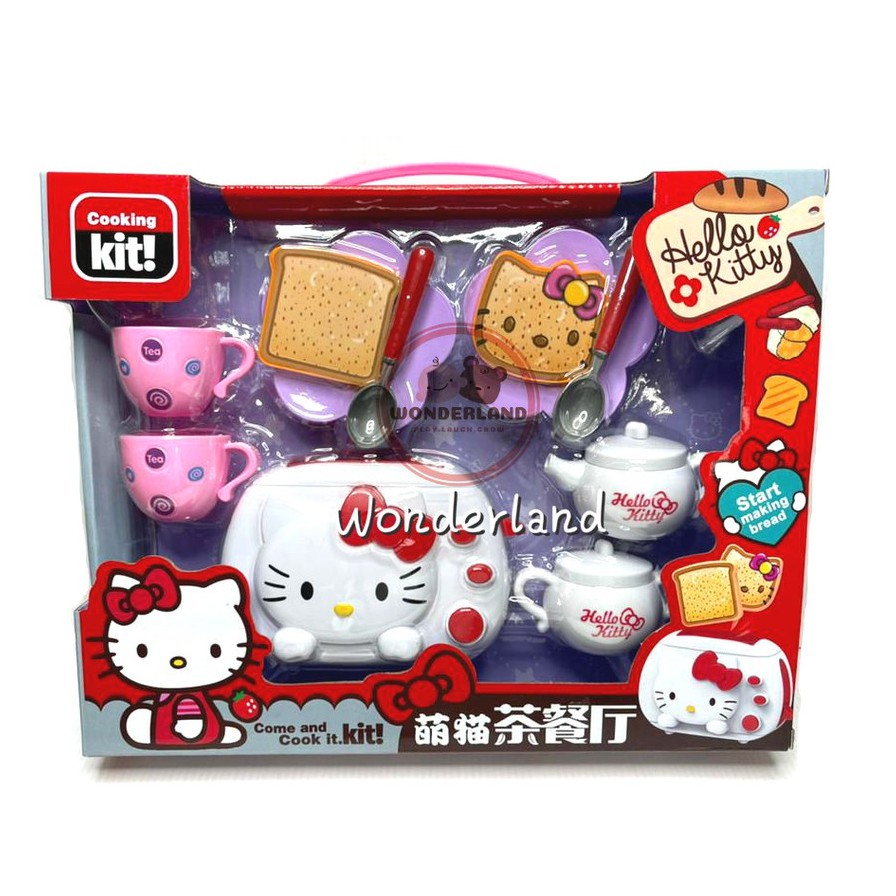 Hello Kitty Tea Pot Tea Time Toys with supercute design (ready stock ...