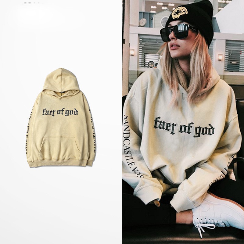 Fear Of God Hoodie Beige 2024 www.levitan