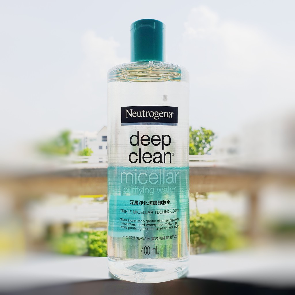 deep clean micellar neutrogena