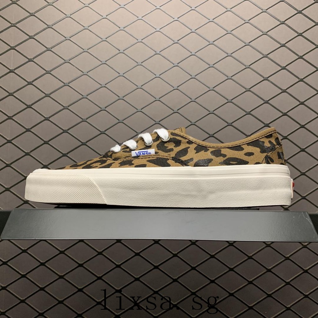 vans vault leopard slip on