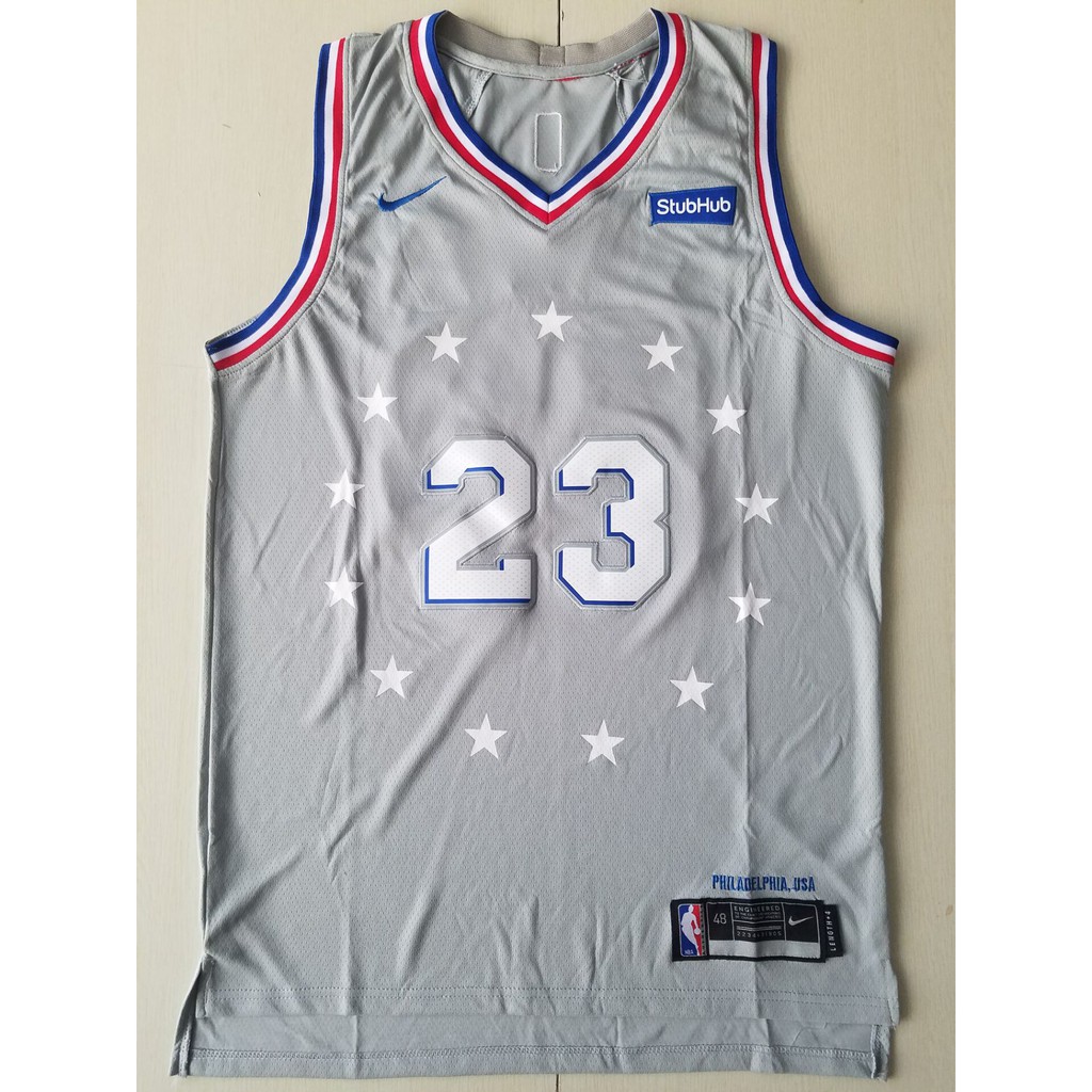 grey nba jersey