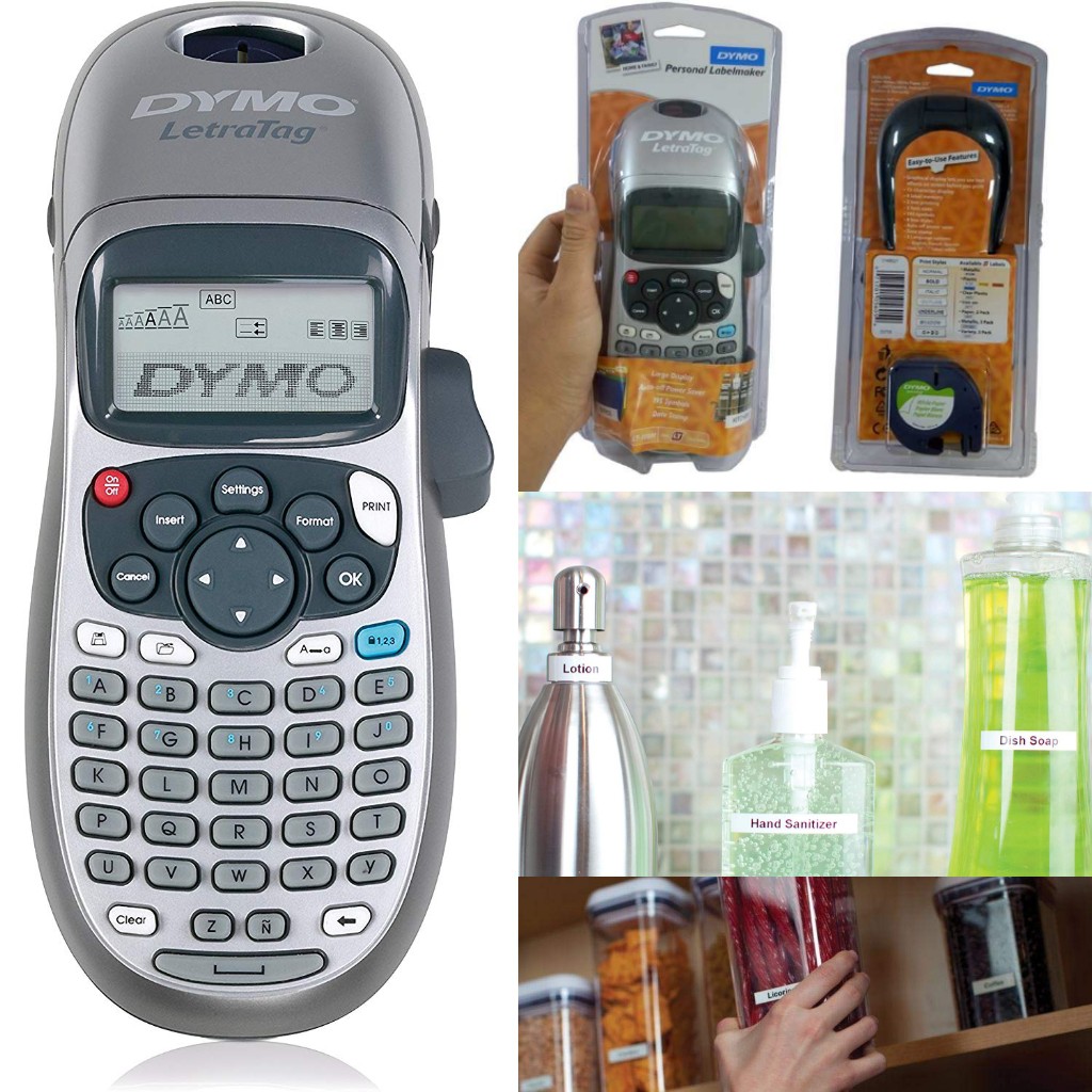 BNIB DYMO LetraTag LT100H Handheld Label Maker for Office School or